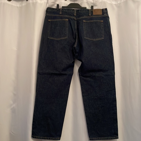 Diamond Gusset Dark Wash Regular Fit Jeans - Picture 8 of 9